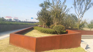 汶上耐候钢挡土墙